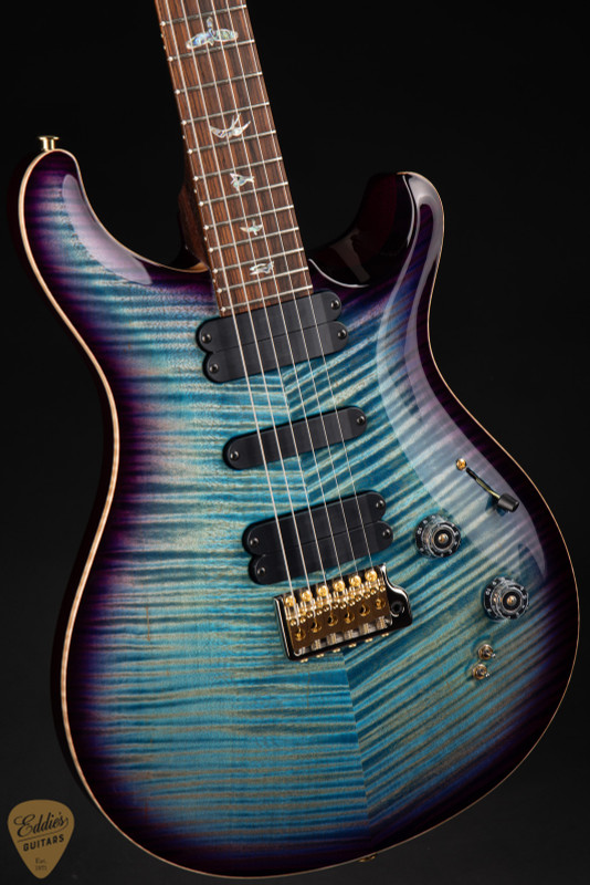 Paul Reed Smith Eddie’s Guitars Wood Library 509 electric guitar in Aquableux Purple Burst