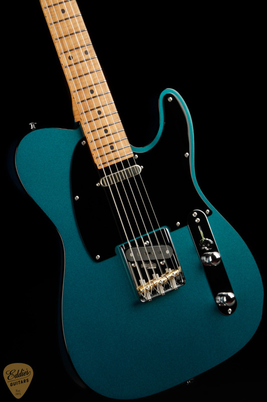 2024 - Suhr Eddie's Guitars Exclusive Roasted Classic T Paulownia - Ocean Turquoise Metallic