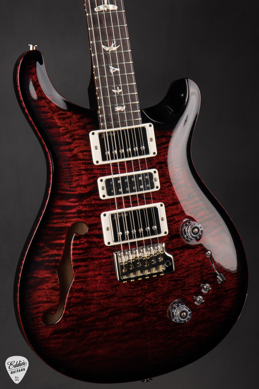 PRS Special Semi-Hollow - Fire Smokeburst electric guitar