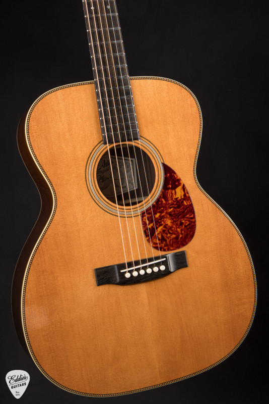 Atkin OM37 Acoustic Guitar with Baked Adirondack Spruce & Indian Rosewood