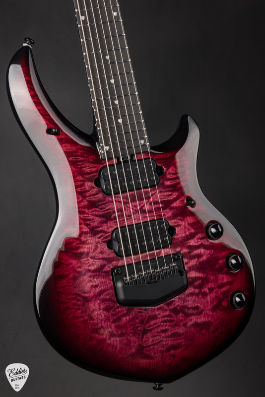 Ernie Ball Music Man BFR Majesty 7 - Red Nebula electric guitar