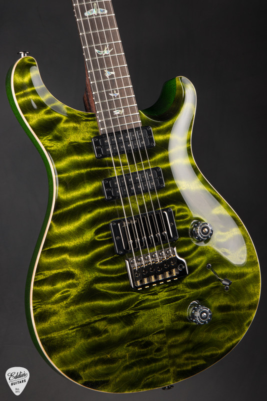 PRS Eddie's Guitars Wood Library Studio Brazilian / Rosewood Neck - Jade electric guitar