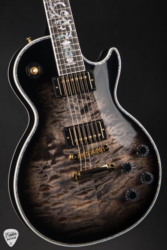 Gibson Custom Shop PSL Les Paul Ultima "Tree of Life" Cobra Burst electric guitar