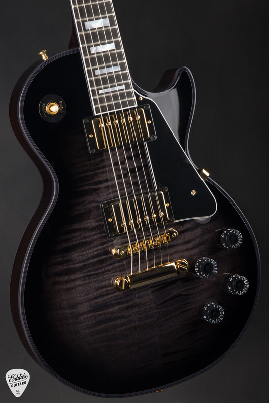 Gibson Custom Shop Made 2 Measure Les Paul Custom Figured Charcoal