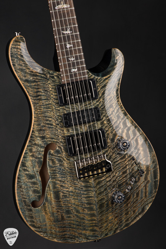 PRS Mango Top Limited Edition Special Semi-Hollow Faded Whale Blue Electric Guitar