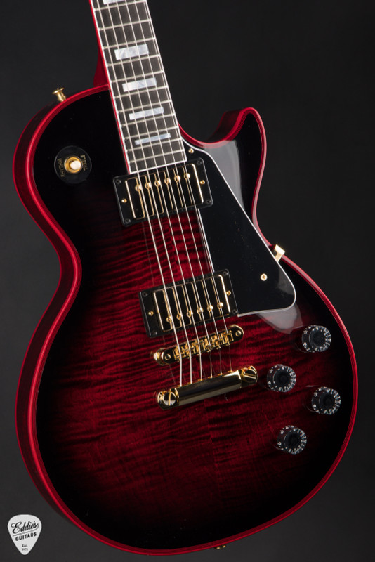 Gibson Custom Shop PSL Les Paul Custom Figured Red Widow electric guitar