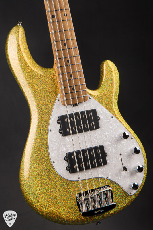 Ernie Ball Music Man StingRay 5 Special HH Yellow Brick Road Bass Guitar