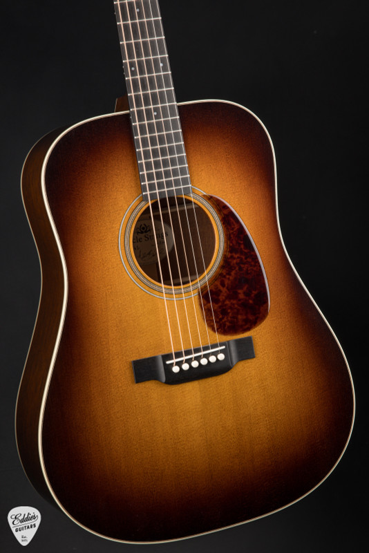 Circle Strings Salvage Dreadnought Burst Acoustic Guitar with Sinker Sitka Spruce & Old Mahogany