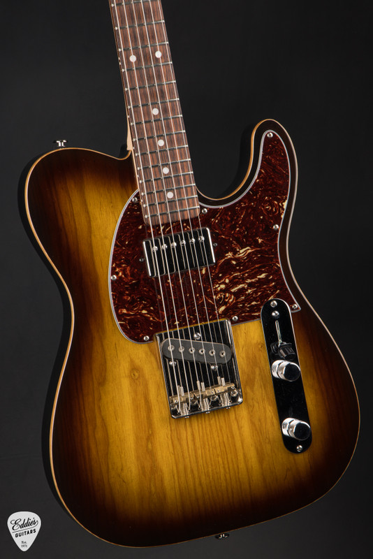 2011 G&L ASAT Classic Blues Boy Electric Guitar in Tobacco Sunburst
