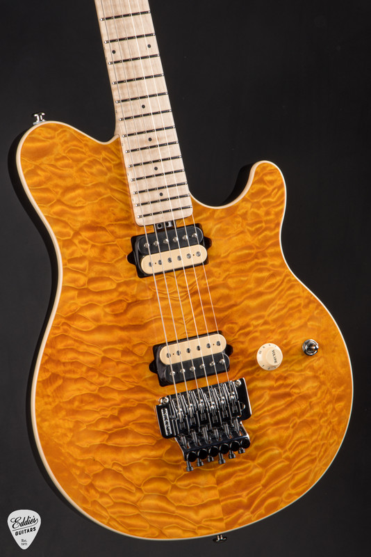Ernie Ball Music Man Limited Edition 30th Anniversary Axis Translucent Gold Electric Guitar
