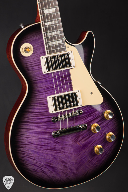 Gibson Custom Shop PSL 1960 Les Paul Standard Reissue V3 Gloss Purple Burst Electric Guitar