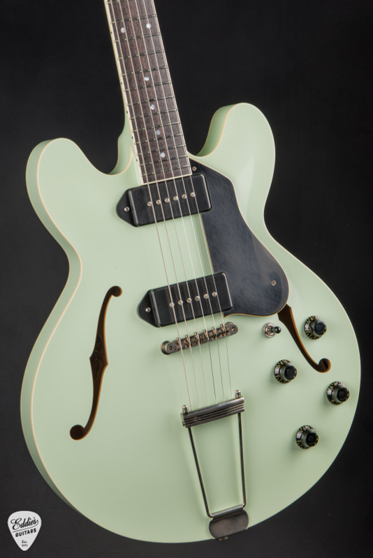 Collings I 30 LC ThroBaks Sea Foam Green Electric Guitar