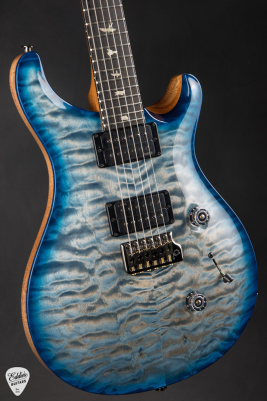 PRS Custom 24 Artist Top Faded Indigo Blue Burst Electric Guitar