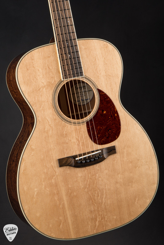 Bourgeois Slope D Banjo Killer Bearclaw Sitka Spruce and Figured Mahogany Acoustic Guitar
