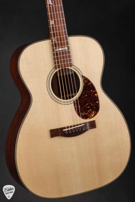 Santa Cruz OM Grand Acoustic Guitar with Italian Spruce and Cocobolo
