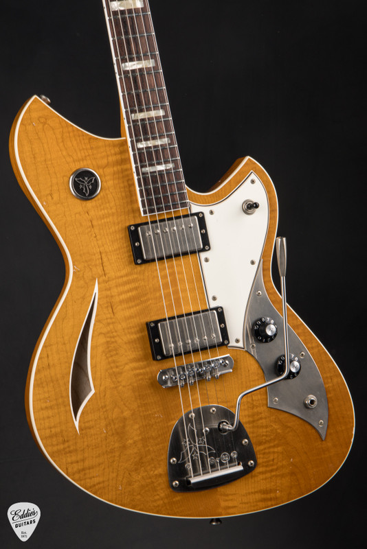 Novo Maple Top Miris JHH Dealer LTD Amber Electric Guitar