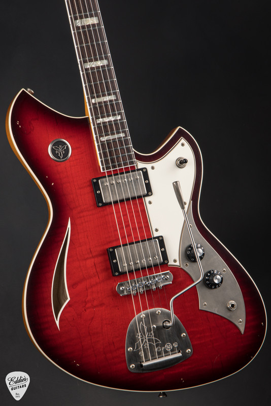 Novo Maple Top Miris JHH Dealer LTD Harmony Burst with Amber Back and Sides Electric Guitar