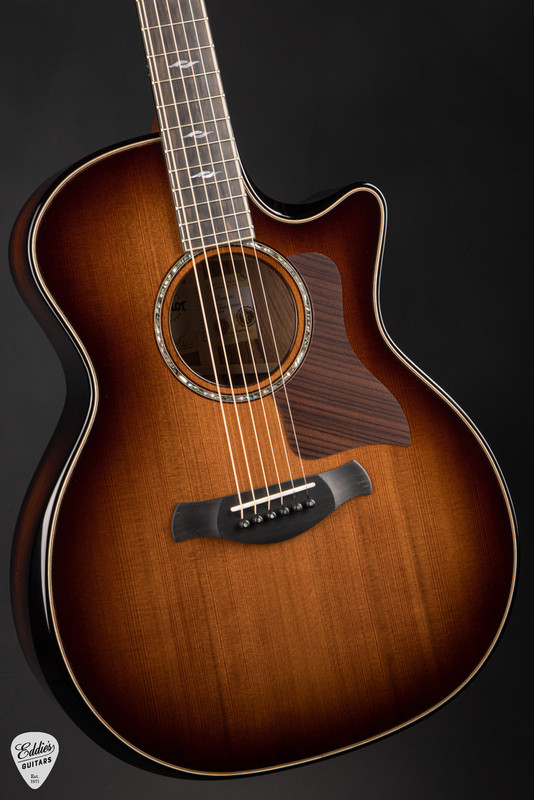 Taylor Next Generation Builders Edition 814ce Honduran Rosewood Sinker Redwood Shaded Edge Burst Acoustic Guitar