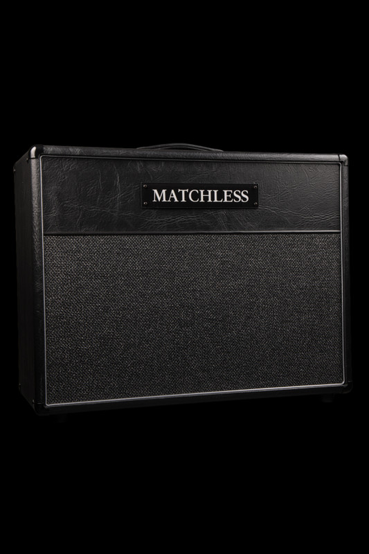 Matchless ESD212 2x12 Cabinet Black Silver Guitar Amplifier