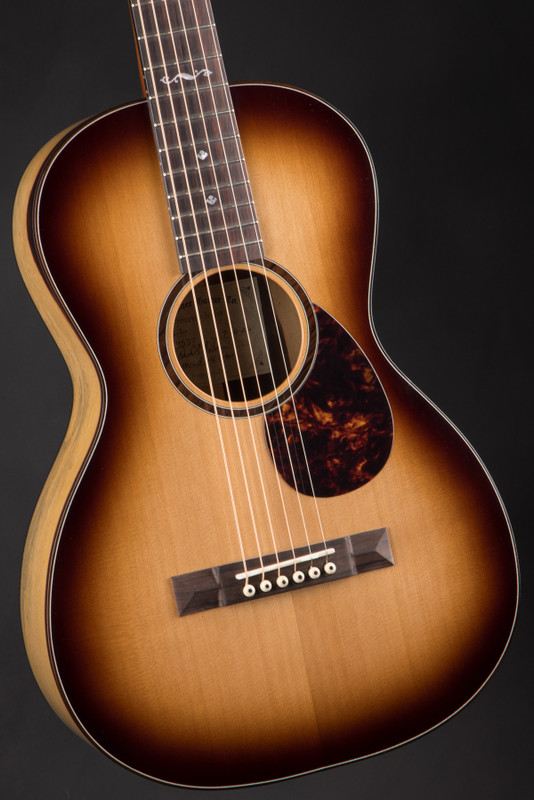 Gallagher Provenir Parlor Acoustic Guitar with Western Red Cedar and Tamarind in Sunburst