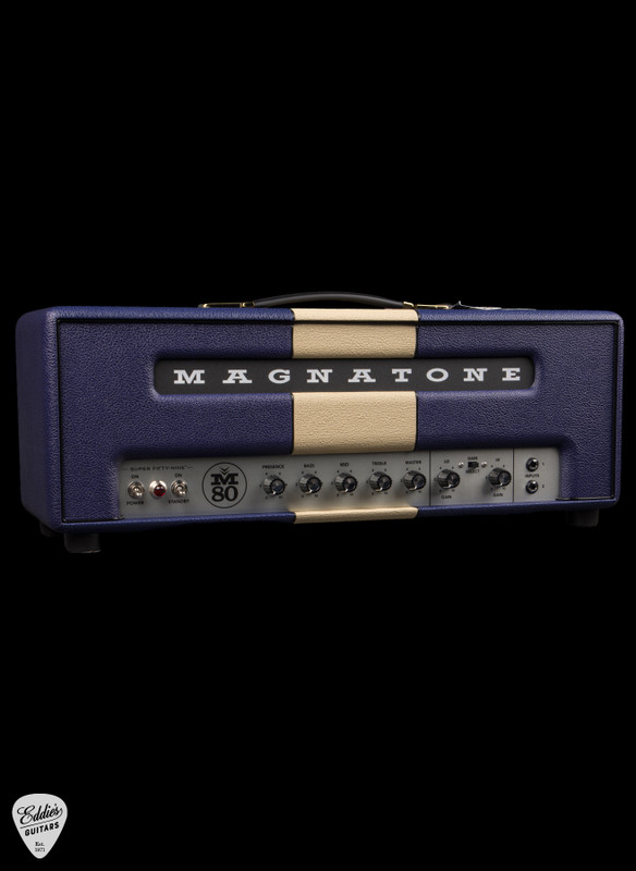 Magnatone Eddies Exclusive Super Fifty Nine M 80 Head Plum and Vanilla Bronco