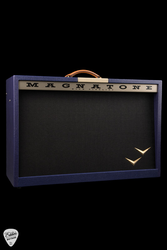 Magnatone Eddies Exclusive Twilighter 2x12 Stereo Combo Plum and Vanilla Bronco Amplifier