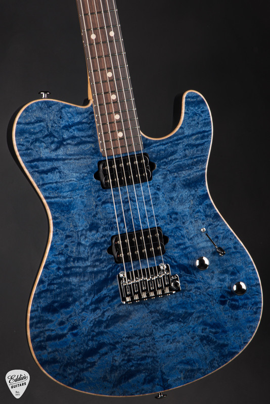 Suhr Oso Short-Scale Transparent Blue Electric Guitar