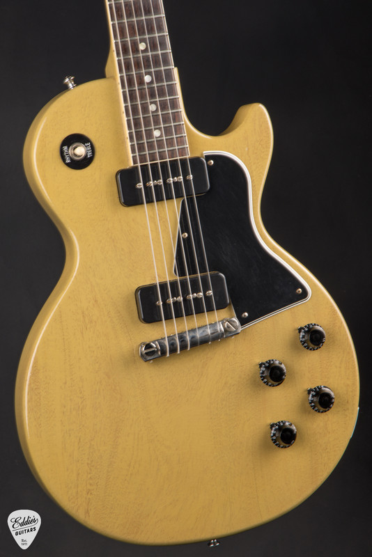 2021 Gibson Custom Shop Murphy Lab 57 Les Paul Special Single Cut Reissue TV Yellow Electric Guitar