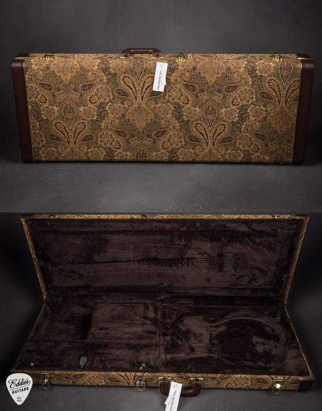 PRS Multi Fit Hard Guitar Hardshell Case Brown Paisley Brown Interior
