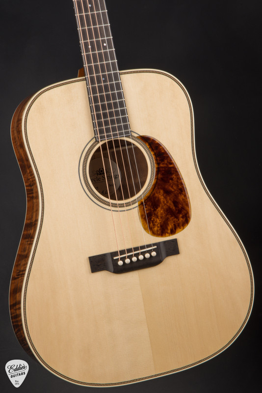 2024 Circle Strings Dreadnought Acoustic Guitar with German Spruce and Koa