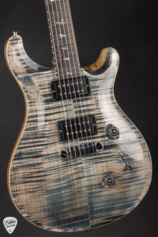 PRS Custom 24 Stoptail Limited Edition Faded Whale Blue Natural Back and Stained Neck Electric Guitar