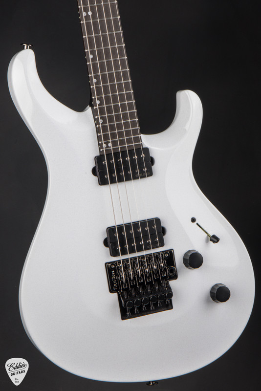 PRS Tekton Floyd White Holoflake electric guitar