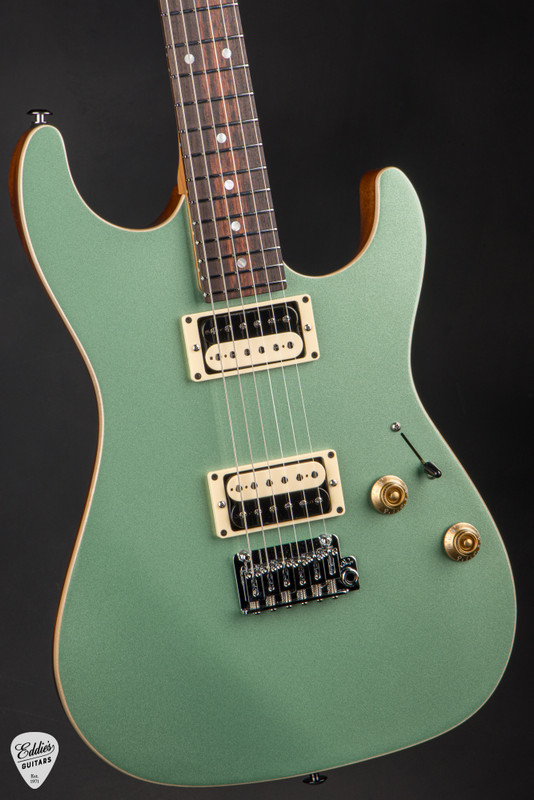 Suhr Pete Thorn Standard Signature Cactus Green Metallic Electric Guitar
