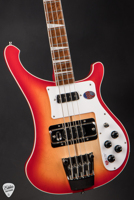 Rickenbacker 4003 Fire Glo electric bass guitar