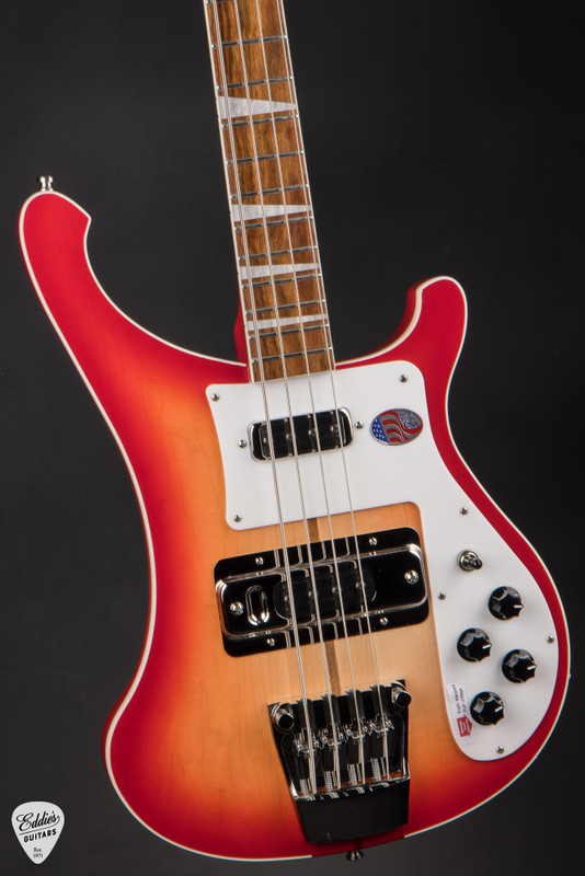 Rickenbacker 4003 Fire Glo electric bass guitar