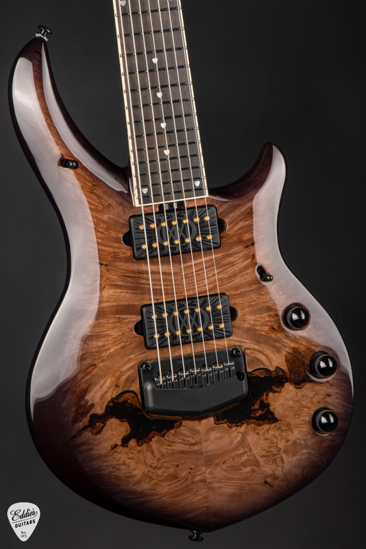 Ernie Ball Music Man BFR Majesty 7 Chocolate Grizzle Electric Guitar