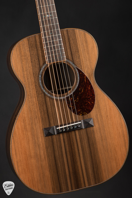 Huss and Dalton T OO14 Custom Acoustic Guitar with Sinker Redwood and Ziricote