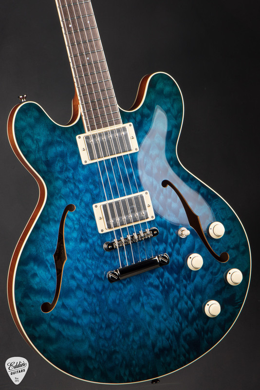 Collings I 35 Deluxe Mermaid Blue Electric Guitar