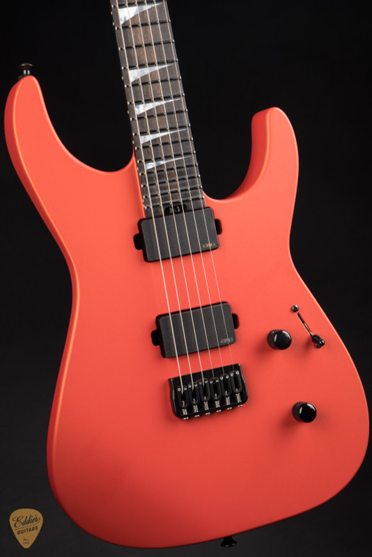 Jackson American Series Soloist SL2 HT electric guitar in satin lambo orange