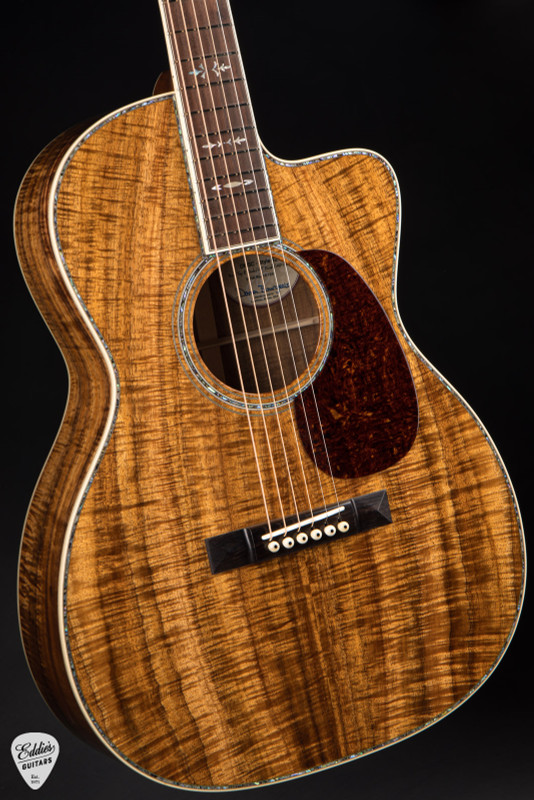 Bourgeois OMSC 42 Style - Premium Figured Koa Acoustic Guitar