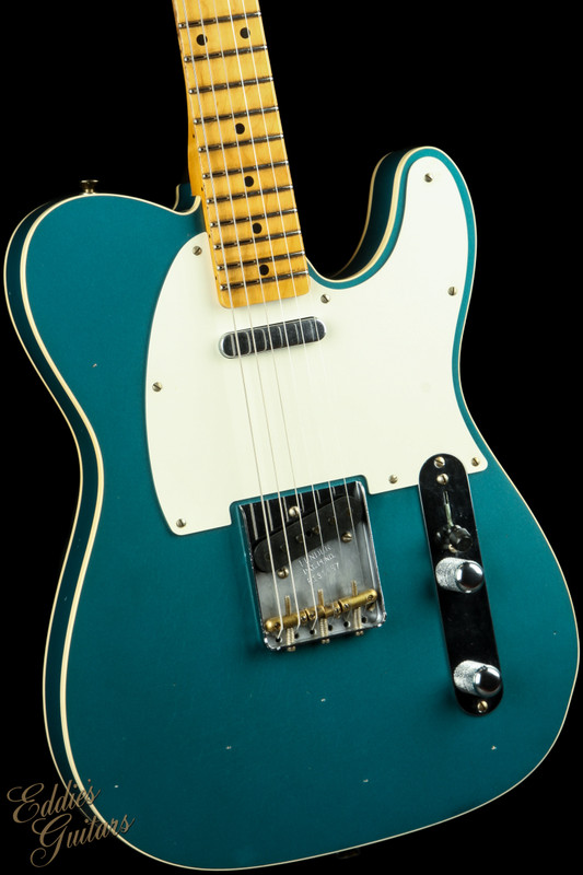 2023 - Fender Custom Shop LTD 50s Twisted Tele Custom Journeyman – Aged Ocean Turquoise