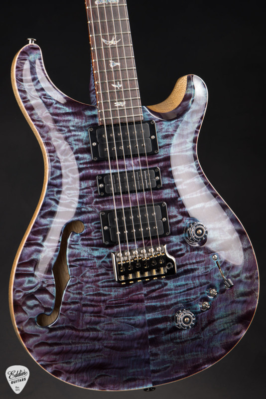 Paul Reed Smith Wood Library Special Semi Hollow Electric guitar in violet