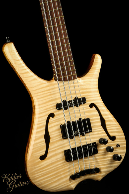 Warwick Custom Shop Masterbuilt Infinity Birdseye Maple 5 String
