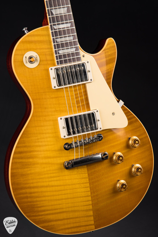 Gibson Custom Shop PSL ’59 Les Paul Standard Reissue VOS Electric Guitar in Dirty Lemon Fade 8.8 #951313