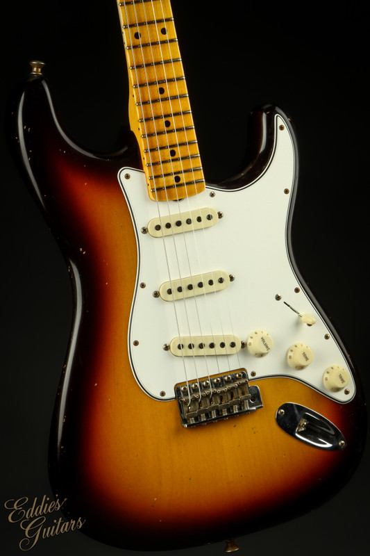 2023 - Fender Custom Shop Postmodern Stratocaster Journeyman - Bleached 3-Tone Sunburst