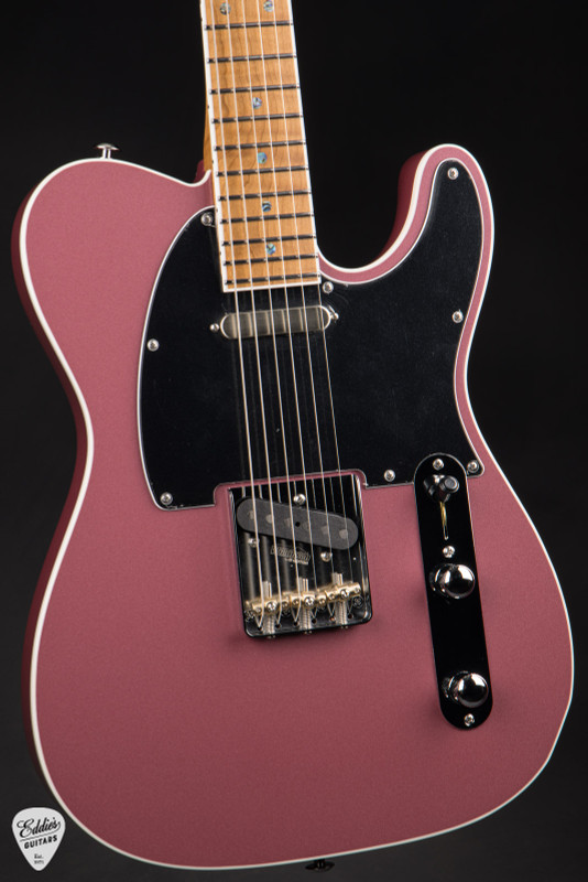 Suhr Eddie’s Guitars Exclusive Roasted Classic T Electric Guitar in Burgundy Mist