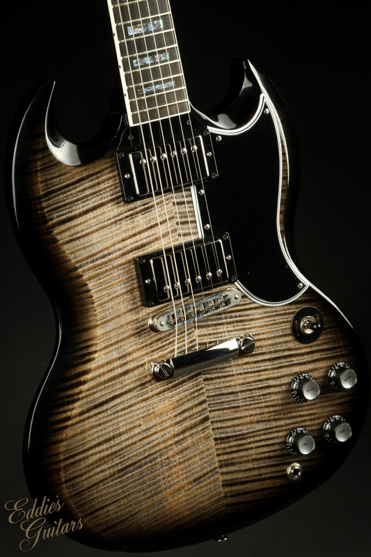2023 - Gibson Custom Shop PSL SG Custom Figured Top Cobra Burst