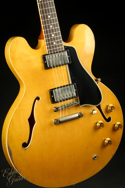 2023 - Gibson Custom Shop Made 2 Measure Murphy Lab 1959 ES-335 Reissue Murphy Painted Ultra Heavy Aged Vintage Natural 7.12 #A921316