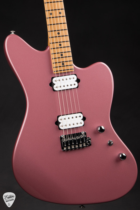 Suhr Classic JM Electric Guitar in Burgundy Mist