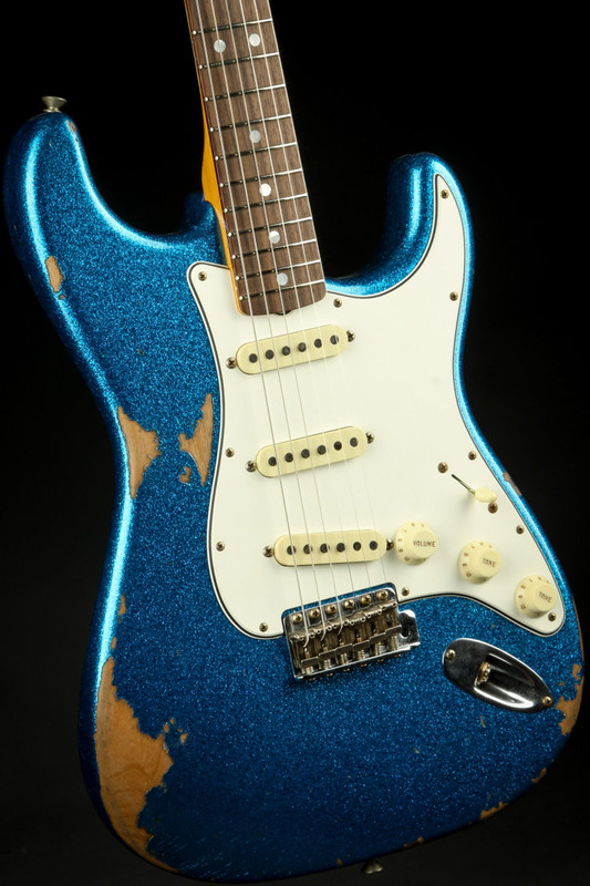 2023 - Fender Custom Shop 1967 Stratocaster Heavy Relic - Blue Sparkle